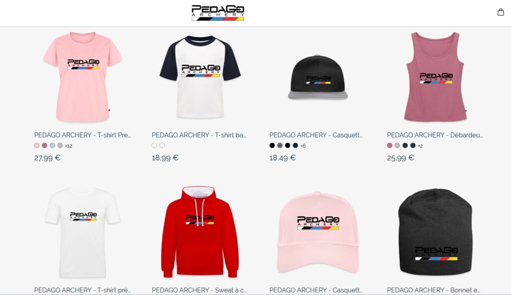 Découvrez la nouvelle gamme textile PEDAGO ARCHERY !